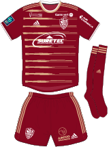 AC Ajaccio Maillot Extérieur