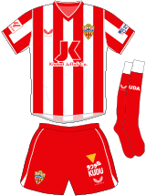 UD Almeria Maillot Domicile