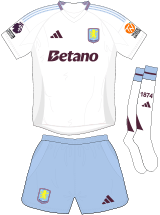 Aston Villa FC Maillot Extérieur