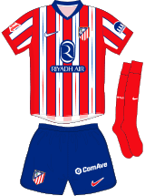 Atlético Madrid Maillot Domicile