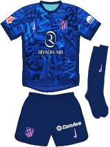 Atlético Madrid Maillot Extérieur