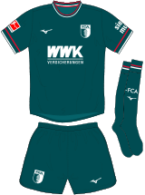 FC Augsburg Maillot Extérieur