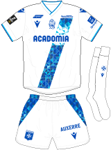 AJ Auxerre Maillot Domicile