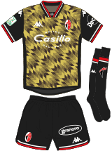 SSC Bari Maillot Third