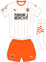 Blackpool FC Maillot Extérieur