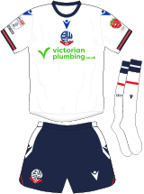 Bolton Wanderers Maillot Domicile