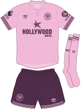 Brentford FC Maillot Extérieur