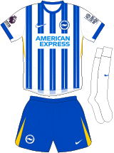 Brighton & Hove Albion Maillot Domicile