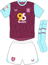 Burnley FC Maillot Domicile