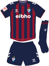 SD Eibar Maillot Domicile