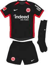 Eintracht Francfort Maillot Extérieur