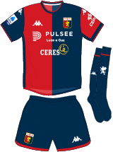 Genoa CFC Maillot Domicile