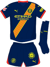 Gérone FC Maillot Extérieur