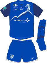 Grenoble Foot Maillot Domicile