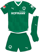 Greuther Fürth Maillot Extérieur