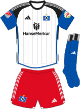 Hambourg SV Maillot Domicile