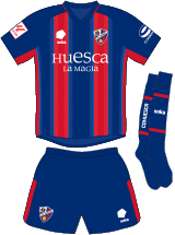 SD Huesca Maillot Domicile