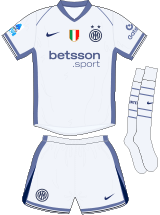 Inter Milan Maillot Extérieur