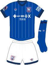 Ipswich Town FC Maillot Domicile