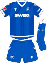 Karlsruher SC Maillot Domicile