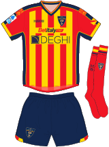 US Lecce Maillot Domicile