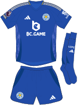 Leicester City FC Maillot Domicile