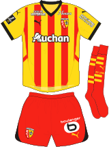 RC Lens Maillot Domicile