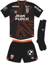 FC Lorient Maillot Extérieur