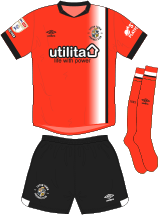 Luton Town FC Maillot Domicile