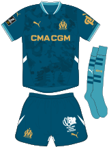 Olympique Marseille Maillot Extérieur