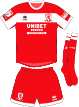 Middlesbrough FC Maillot Domicile