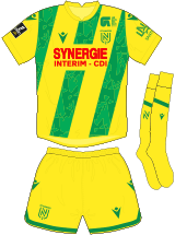 FC Nantes Maillot Domicile