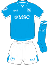 SSC Naples Maillot Domicile