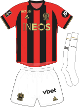 OGC Nice Maillot Domicile