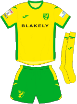 Norwich City FC Maillot Domicile