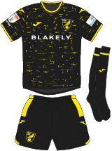 Norwich City FC Maillot Extérieur