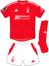 Nottingham Forest Maillot Domicile