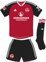 FC Nuremberg Maillot Domicile