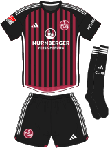 FC Nuremberg Maillot Domicile