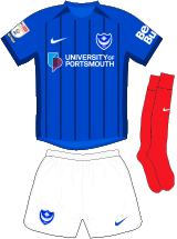 Portsmouth FC Maillot Domicile