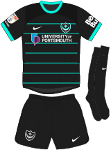 Portsmouth FC Maillot Extérieur