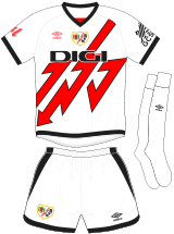 Rayo Vallecano Maillot Domicile