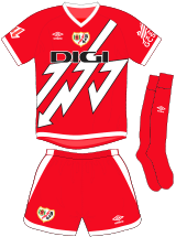 Rayo Vallecano Maillot Extérieur