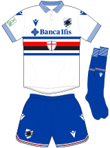 Sampdoria Gênes Maillot Extérieur