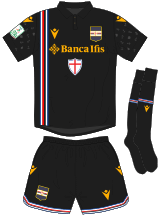 Sampdoria Gênes Maillot Third