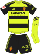 Real Saragosse Maillot Extérieur