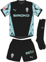 Sporting Gijón Maillot Extérieur