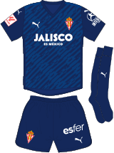 Sporting Gijón Maillot Third