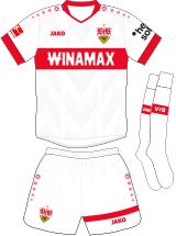 VfB Stuttgart Maillot Domicile