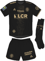 ES Troyes AC Maillot Third